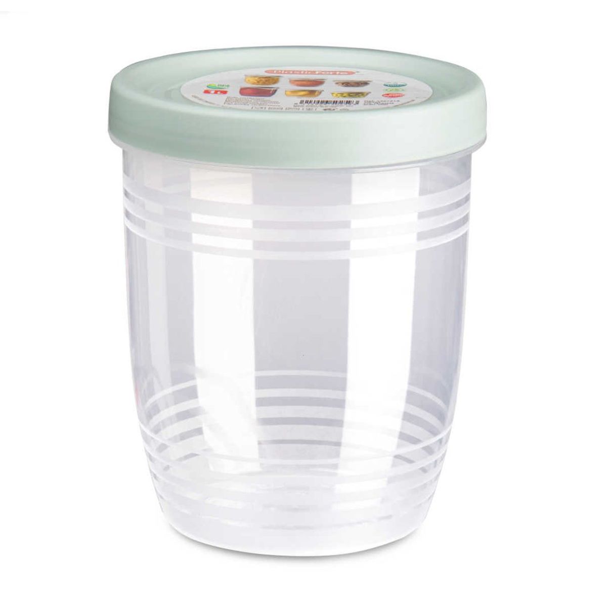 OEM - Contenedor Plastico Con Tapa 1 Litro