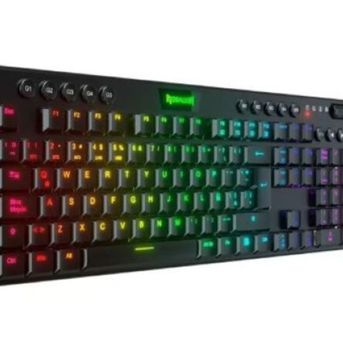 REDRAGON - Teclado Gamer - Redragon Horus - K618 RGB Switch Red Bluetooth Black