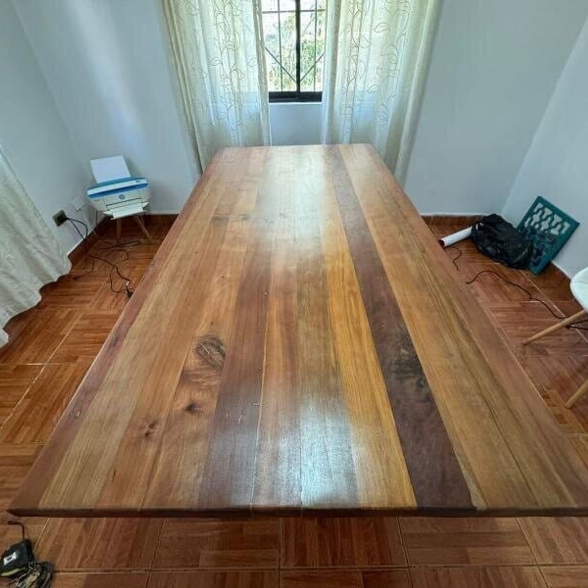 GENERICO - Mesa de Roble Pellín - Base X 260x100