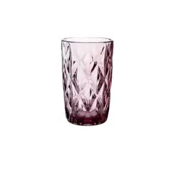 ALLEGRA - Vaso alto 370 cc Diamonds Morado