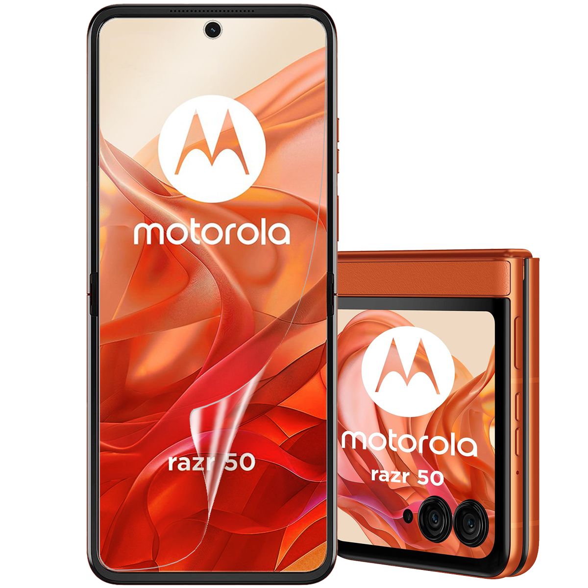 ROCK SPACE - Lamina De Hidrogel Protector Para Motorola Moto Razr 50