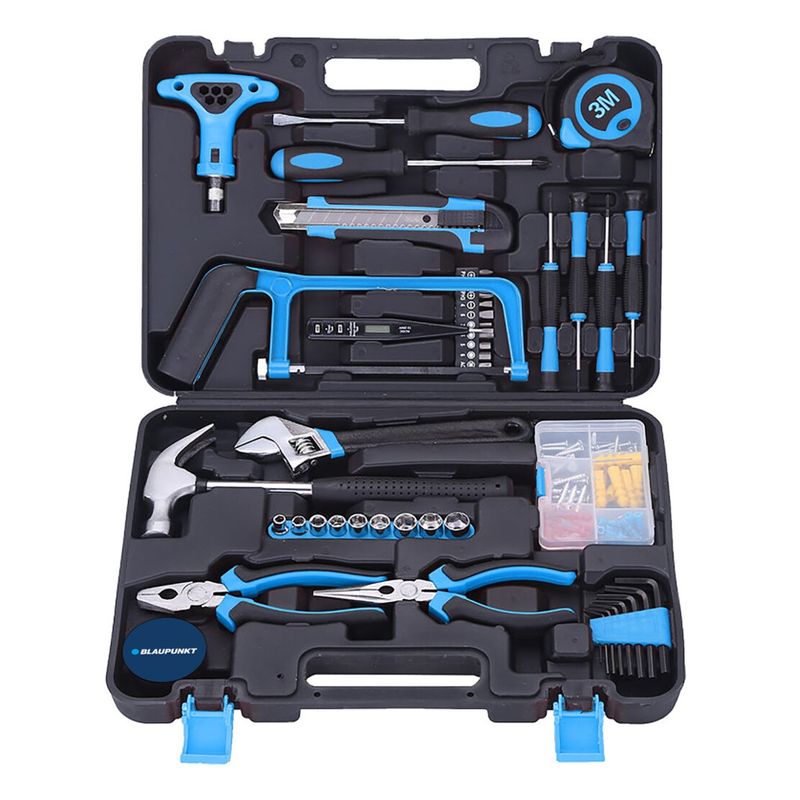 BLAUPUNKT - CAJA DE HERRAMIENTAS KIT 134 PCS BLAUPUNKT PROKIT 400
