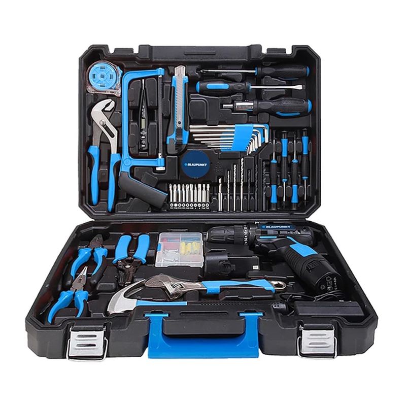 BLAUPUNKT - KIT DE HERRAMIENTAS DE MANO 142 PCS BLAUPUNKT POWERKIT 800