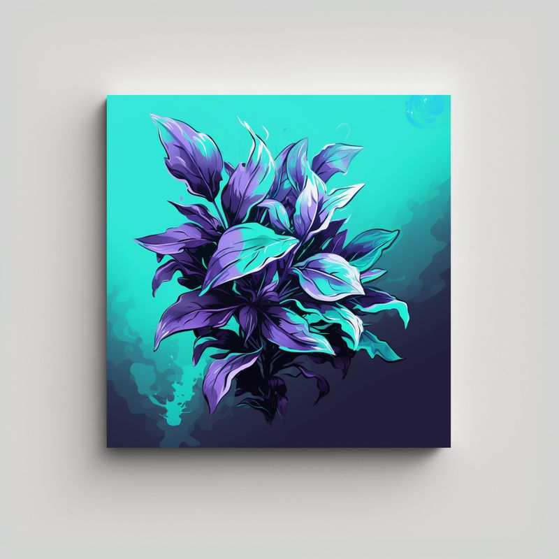 GENERICO - Pinturas Decorativas De Arte Tema Armonía De 70x70 Cm