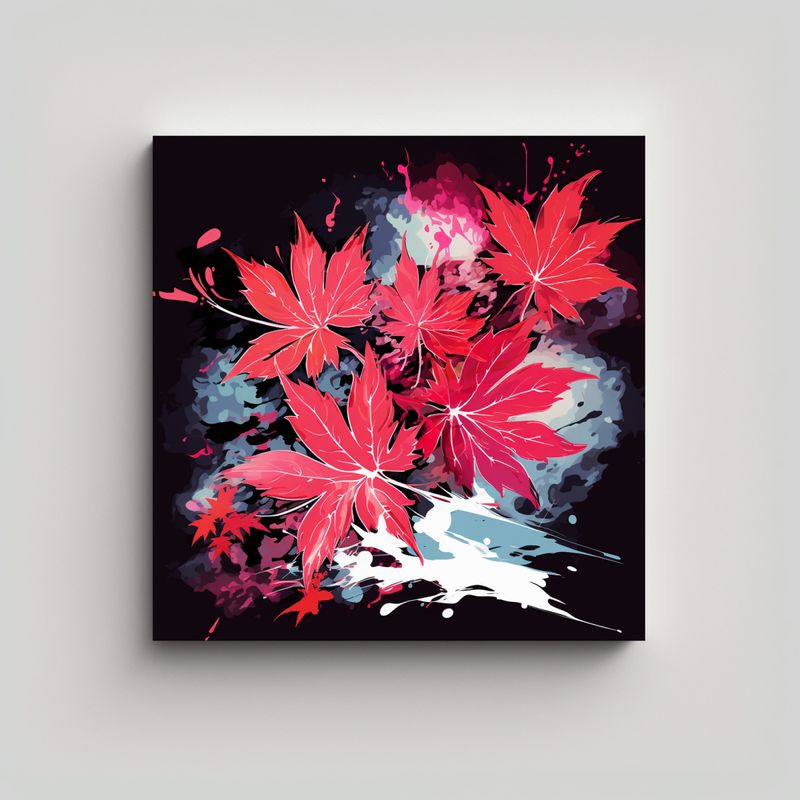 GENERICO - Pinturas Decorativas De Arte Fino Con Estética 80x80 Cm