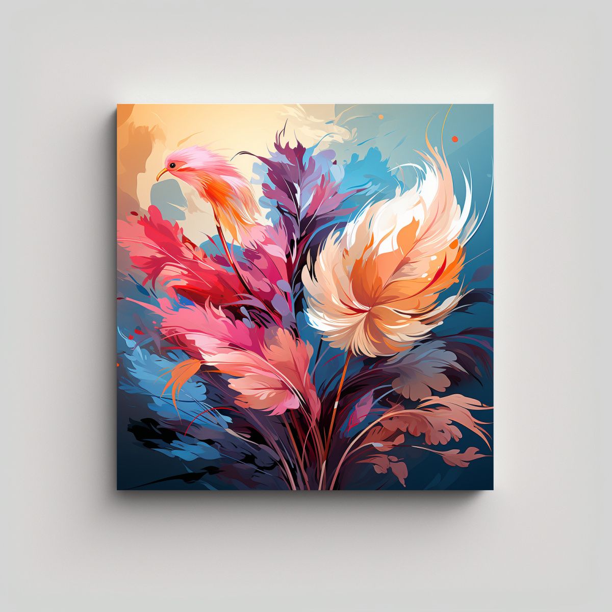 GENERICO - Pintura Decorativa Inspirada En La Elegancia De 60x60 Cm