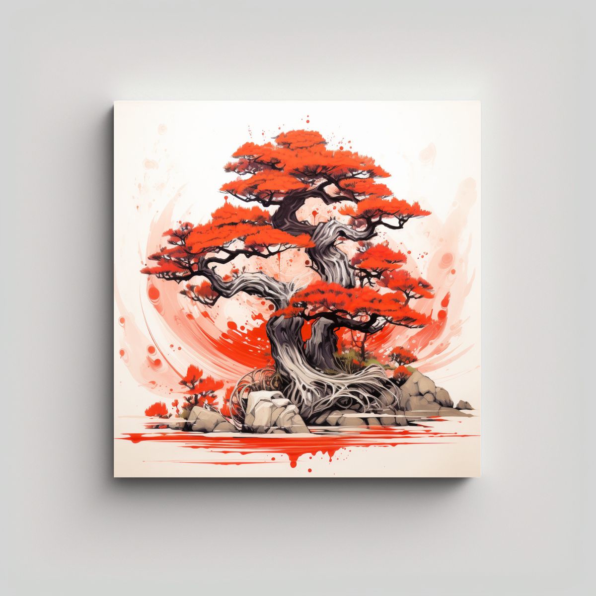 GENERICO - Pinturas De Decoración De Ambiente Neonoir De 60x60 Cm