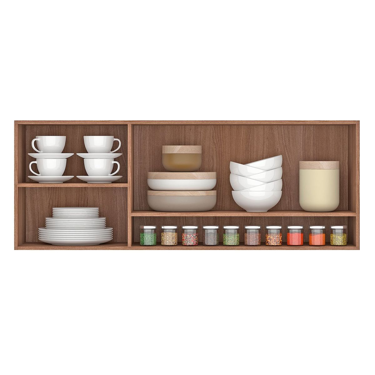 VEKKAHOME - MUEBLE AEREO NIDO 120 CM