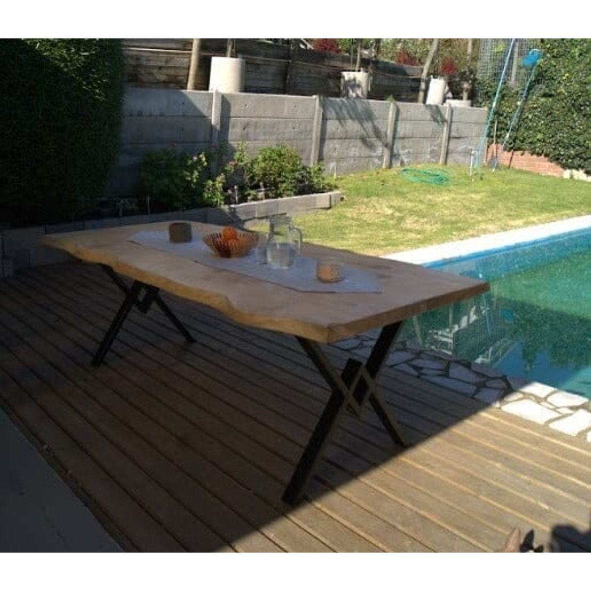 GENERICO - Mesa de Cipres - Base W 160x90