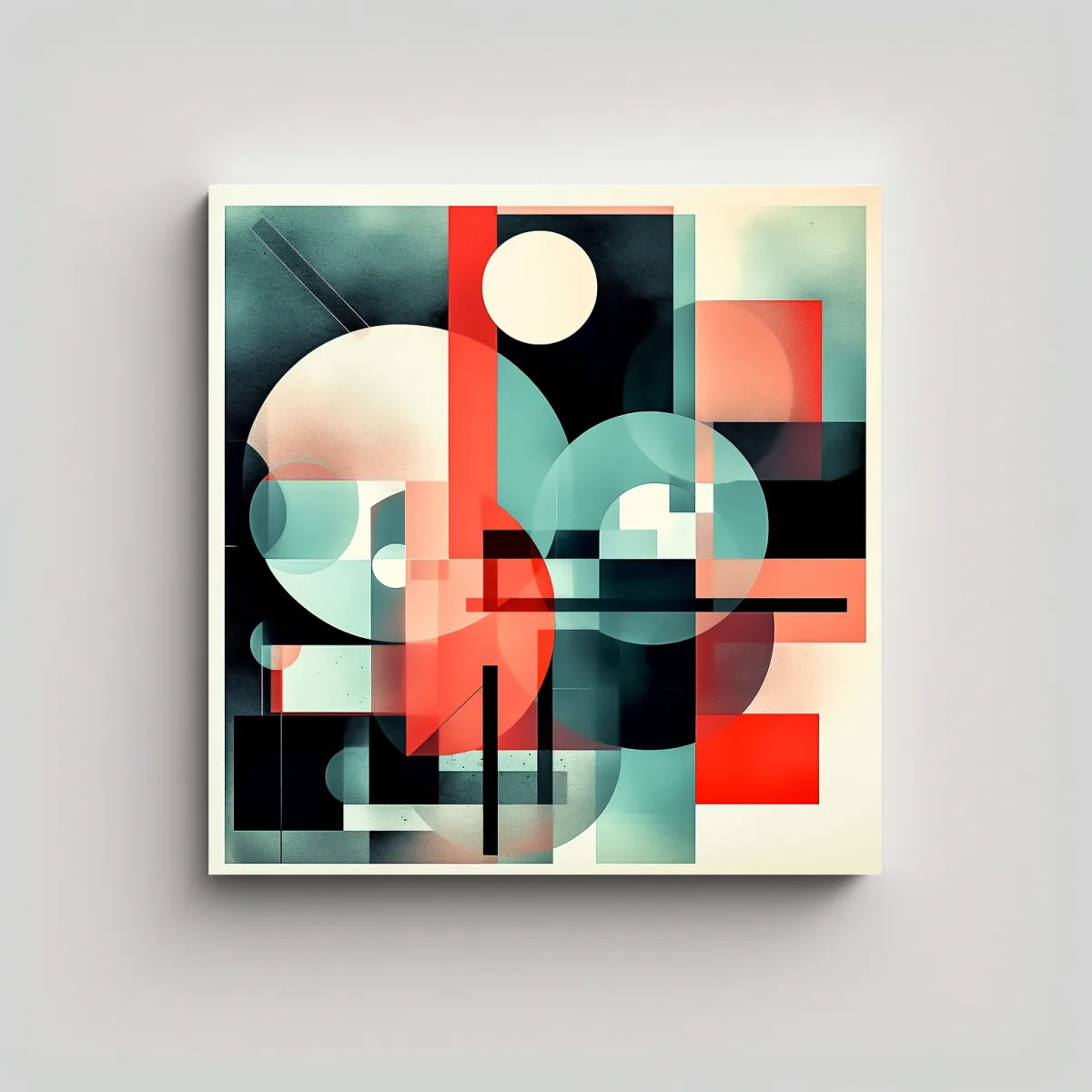 GENERICO - Pinturas Decorativas Abstractas Geométricas En 60x60 Cm