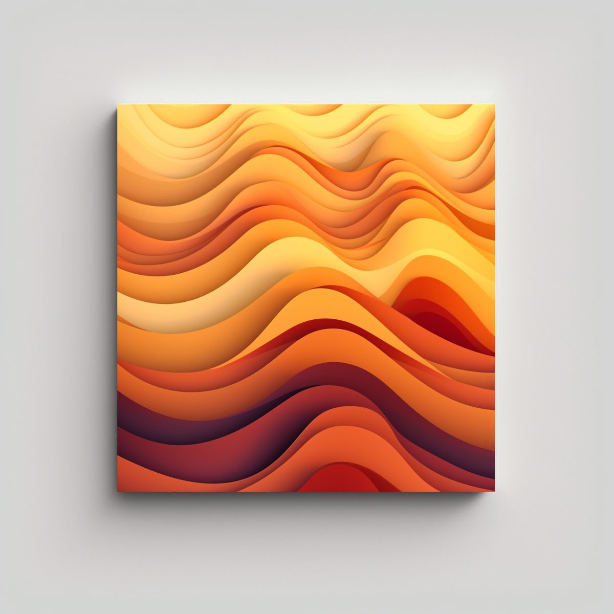 GENERICO - Cuadro De Composición De Detalles Intrincados 90x90 Cm