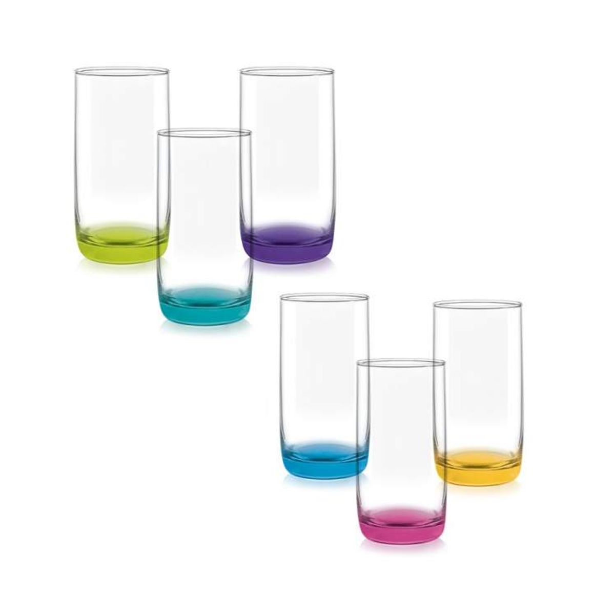 CRISTAR - Set de 6 Vaso Altos 445cc Monterrey