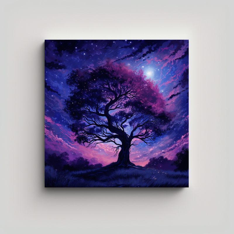 GENERICO - Pintura De Pared Hermosa Para Cocina Cielo Azul 60x60 Cm