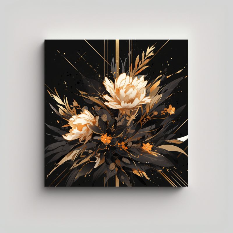 GENERICO - Pinturas De Decoración Estilo Neonoir Con 70x70 Cm