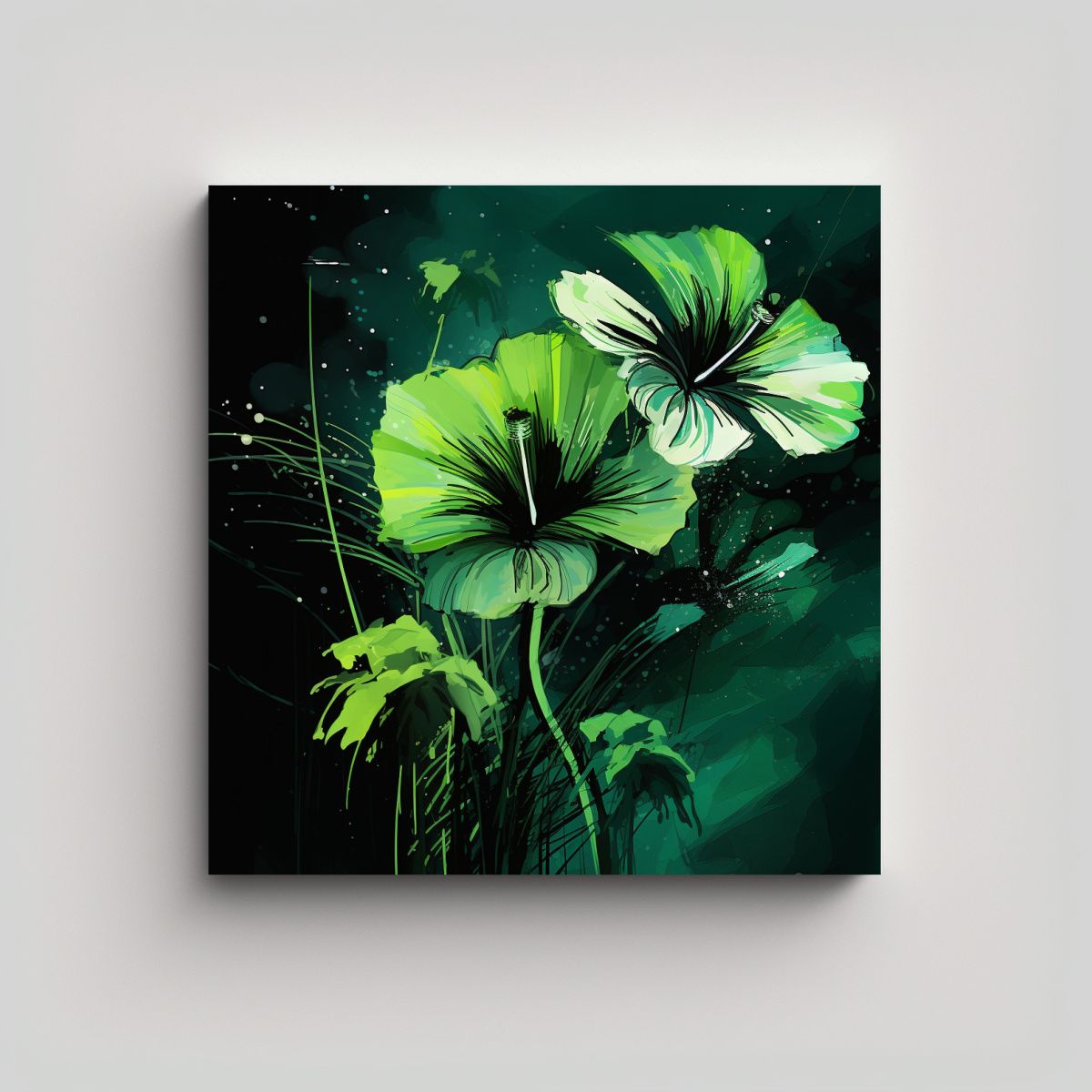 GENERICO - Pinturas Decorativas Inspiradoras Con Detalles 80x80 Cm