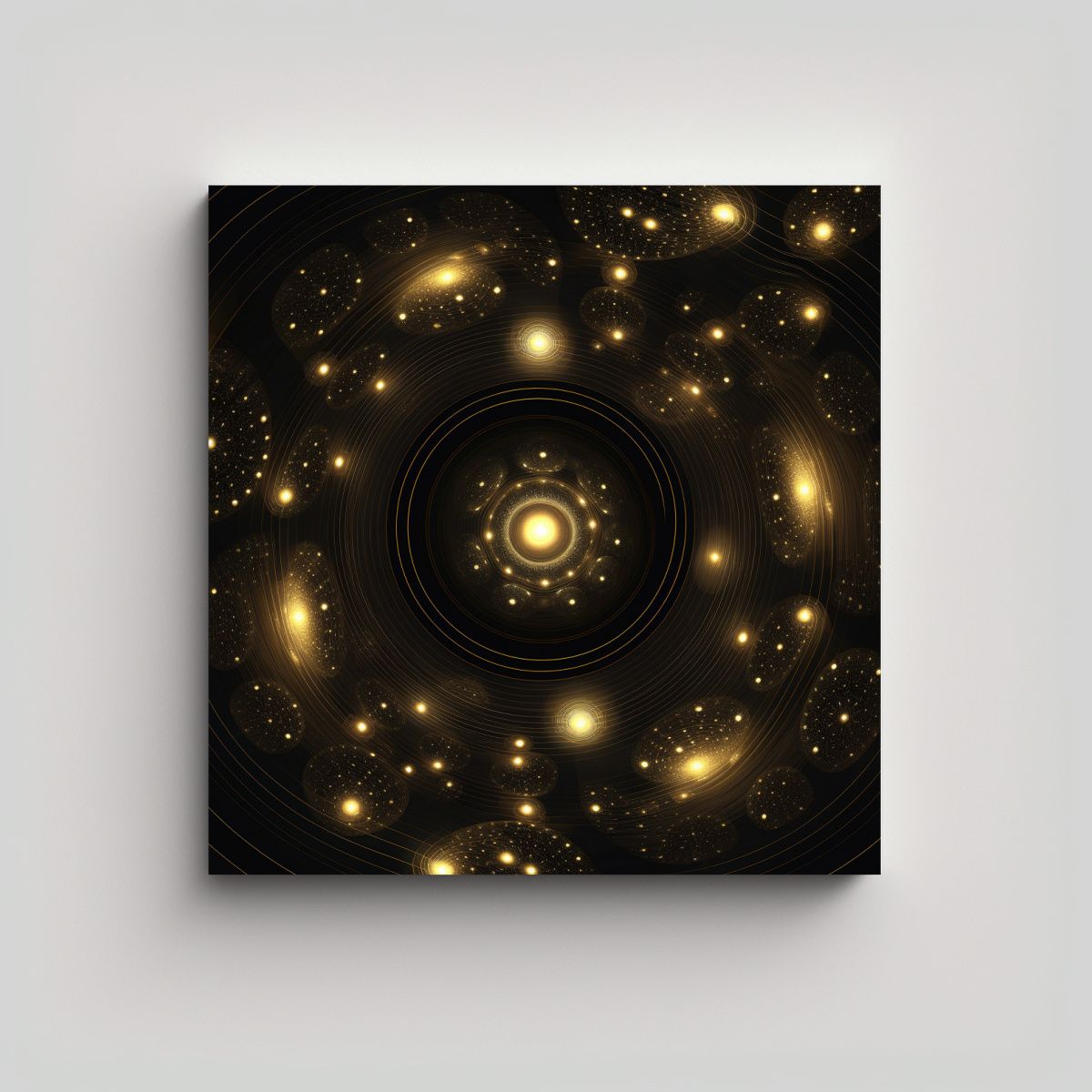 GENERICO - Lienzo De Tela Estilo Galería: Patrón 80x80 Cm