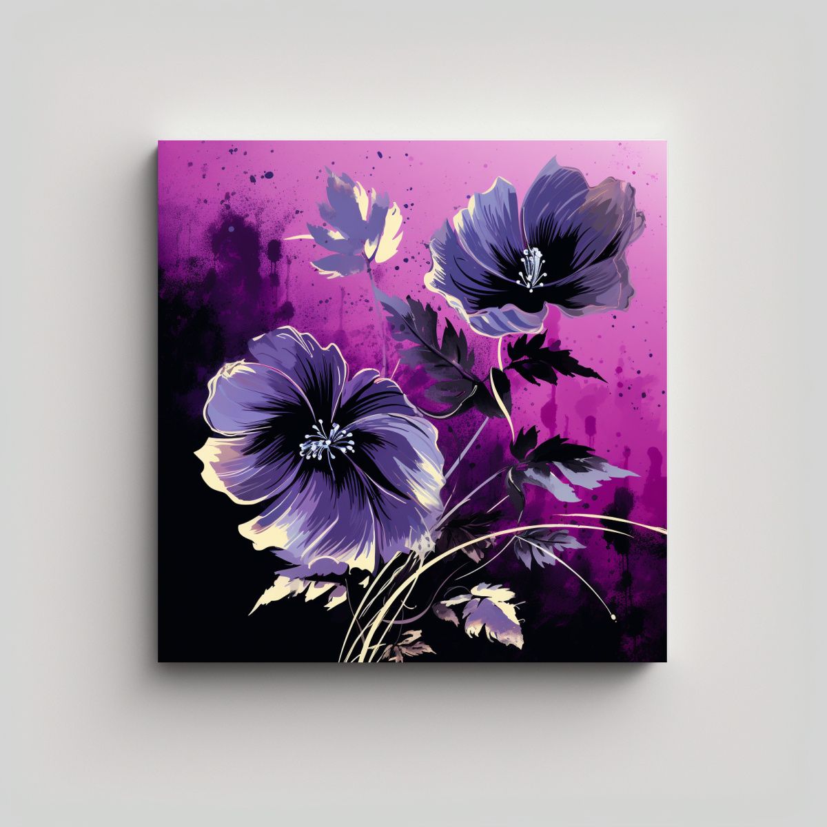 GENERICO - Lienzo De Tela Para Dormitorio Con Inspiración 80x80 Cm