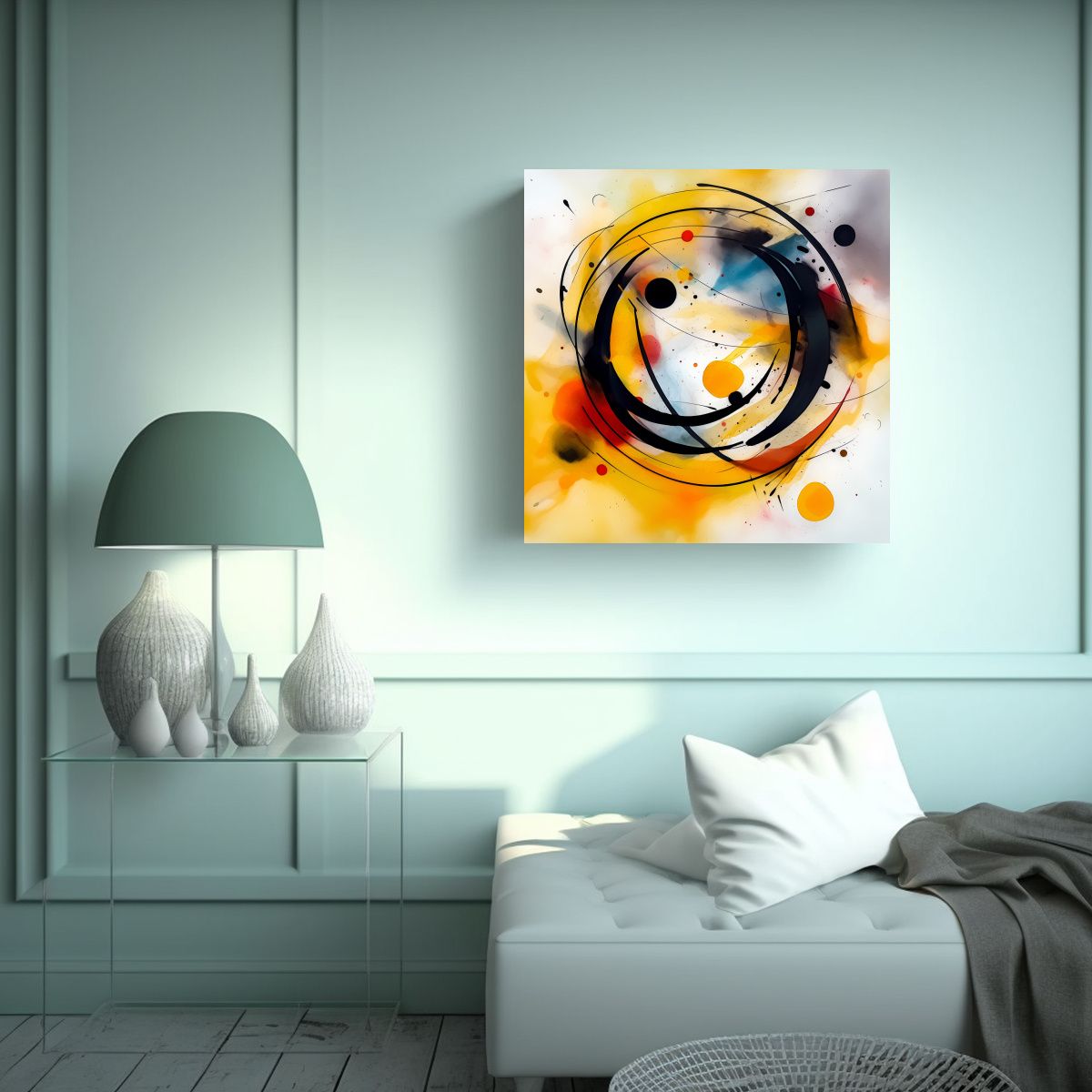 GENERICO - Cuadros Juveniles Para Decoración De Lienzo De 50x50 Cm