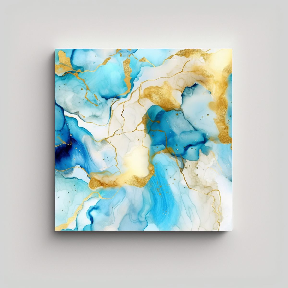 GENERICO - Pinturas Decorativas Canva Líneas Finas 80x80 Cm