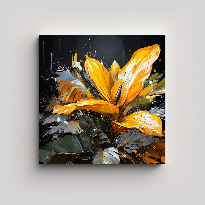 GENERICO - Pintura Decorativa De Cuadro De Arte Vitalidad 90x90 Cm