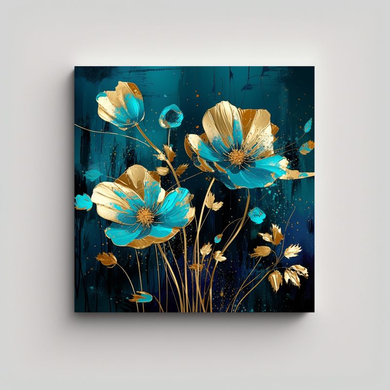 GENERICO - Pinturas Decorativas En Estilo Neonoir De Arte 80x80 Cm