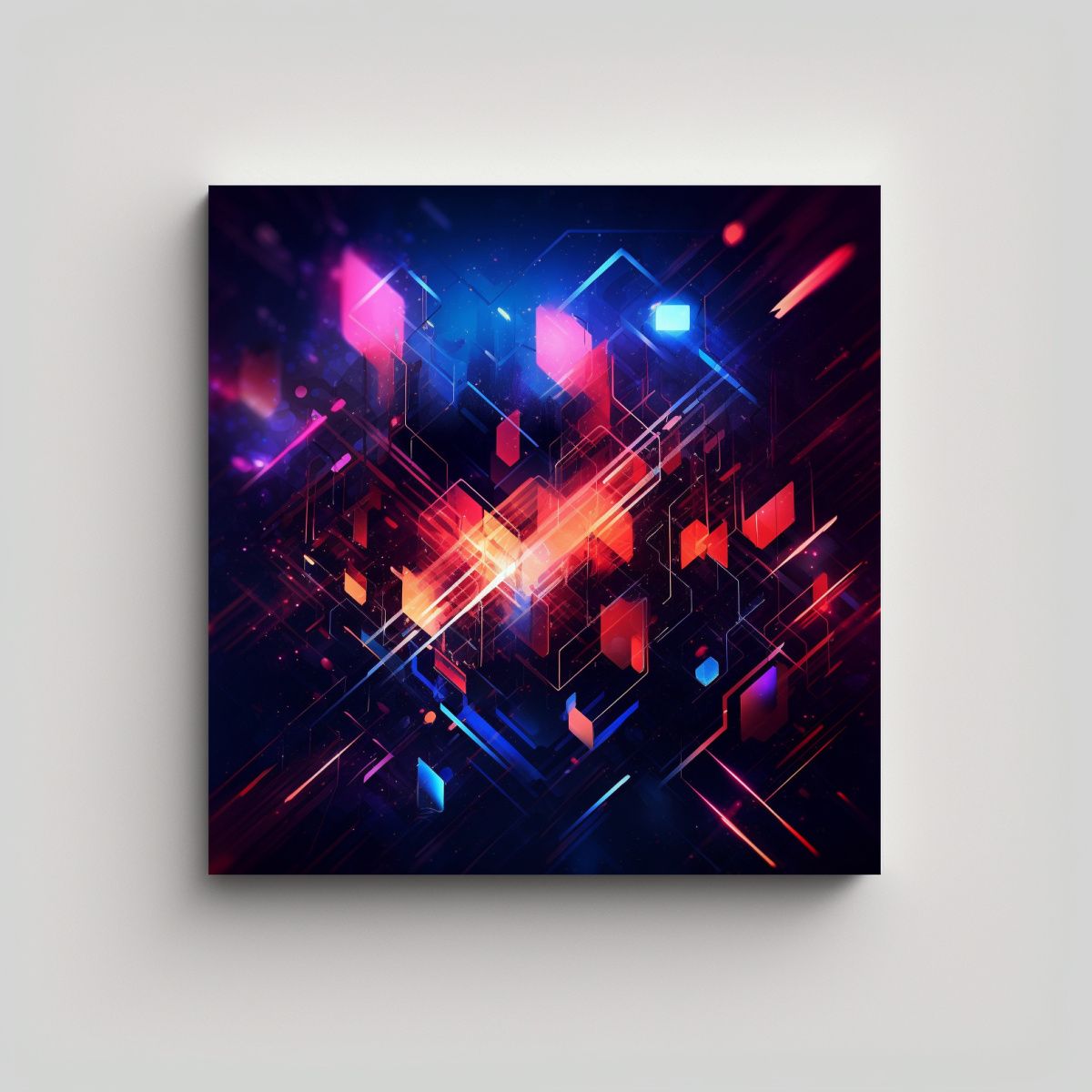 GENERICO - Fondo Abstracto Adorable Para Evento De Tech House 60x60 Cm