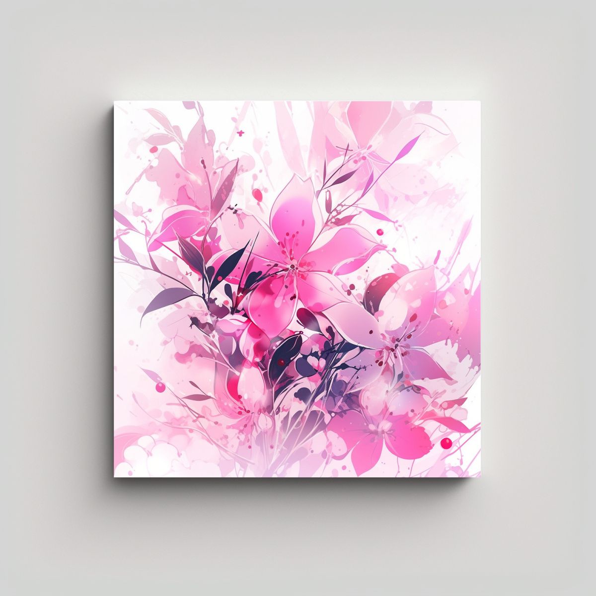 GENERICO - Tela Sublimada Regalo En Blanco Y Rosa Con 50x50 Cm