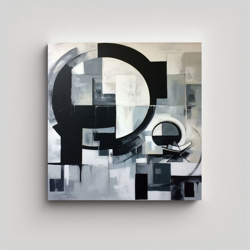 GENERICO - Arte De Pared Colores Street Art Arlen Pintura 80x80 Cm