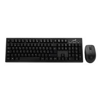 KIT TECLADO + MOUSE INALAMBRICO KM-8101