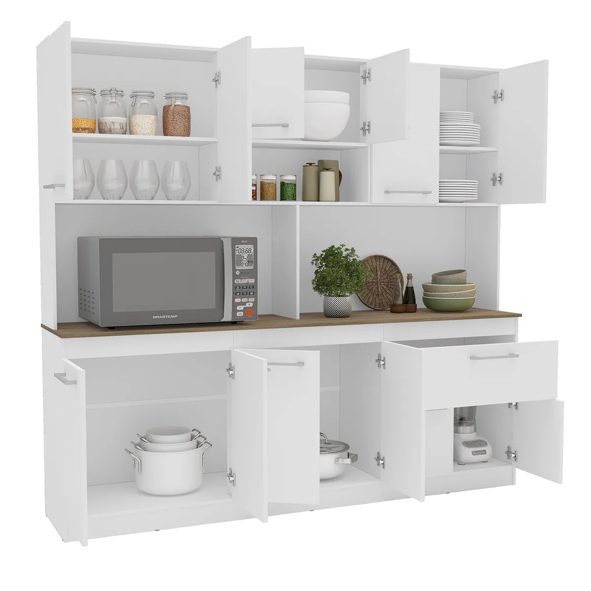 VEKKAHOME - KIT COCINA 180 BUCK WHITE