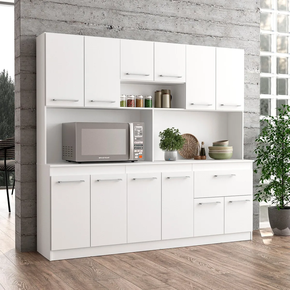 VEKKAHOME - KIT COCINA 180 BUCK WHITE
