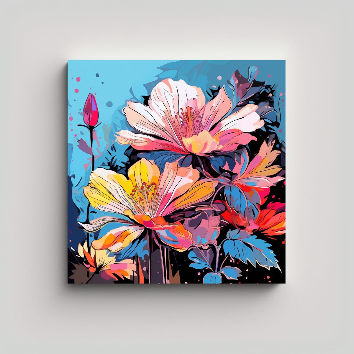 GENERICO - Pinturas Decorativas Estilo Medio: Forma 50x50 Cm