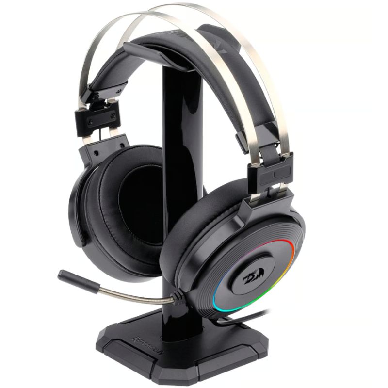 REDRAGON - Audifonos Gamer On-Ear - Redragon H320 Lamia 7.1 - USB 2.0 - Black