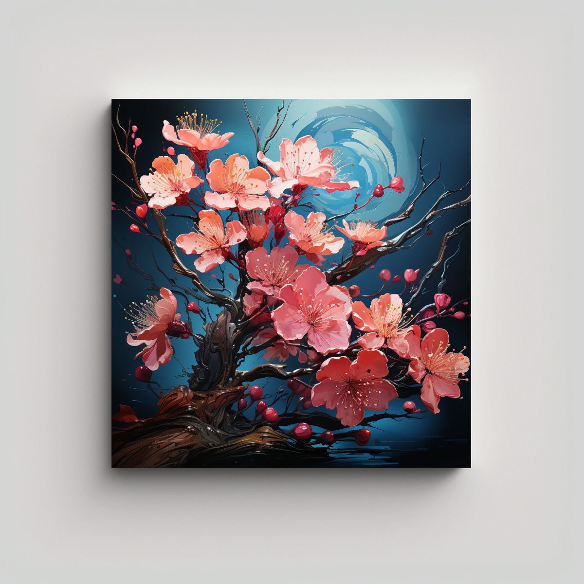 GENERICO - Pintura Decorativa Arte Fotografía Relieve 90x90 Cm