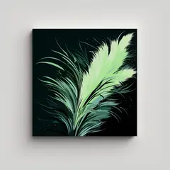 GENERICO - Cuadro De Tela En Bastidor - Esquema A Pampas 80x80 Cm