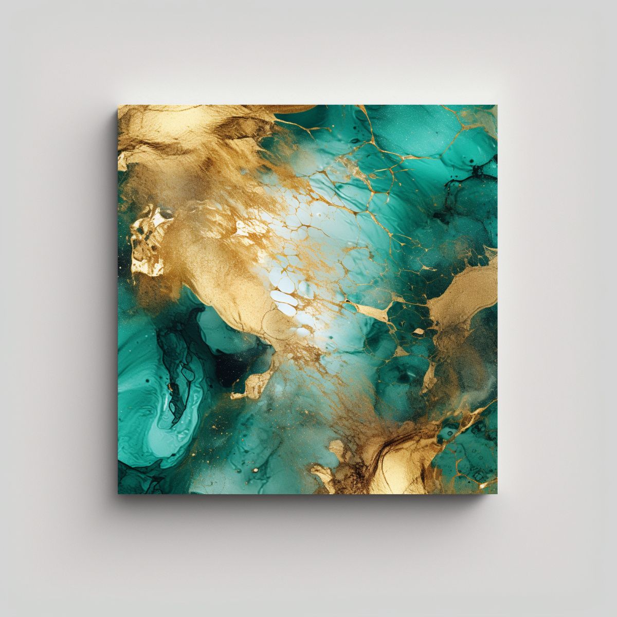 GENERICO - Pintura Decorativa En Bastidor De Alta 60x60 Cm