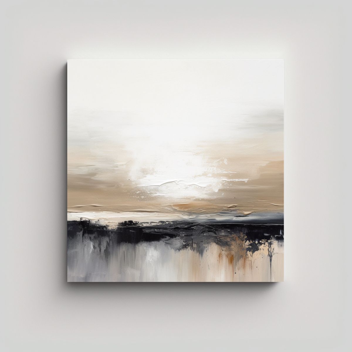 GENERICO - Paisaje Innovador Abstracto Con Gradiente De 70x70 Cm