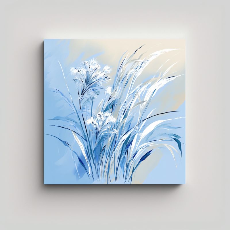GENERICO - Cuadro Moderno De Madera Aromática En Colores 70x70 Cm