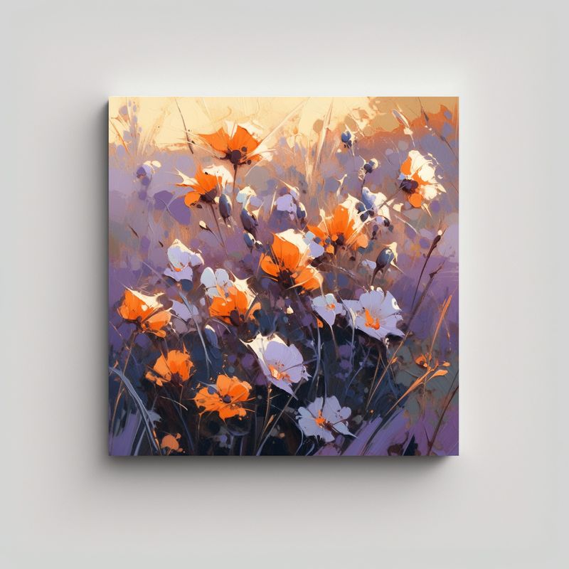 GENERICO - Tela En Bastidor Fotografía Representación 90x90 Cm