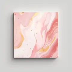 GENERICO - Pintura Decorativa En Bastidor Con Inspiración 90x90 Cm