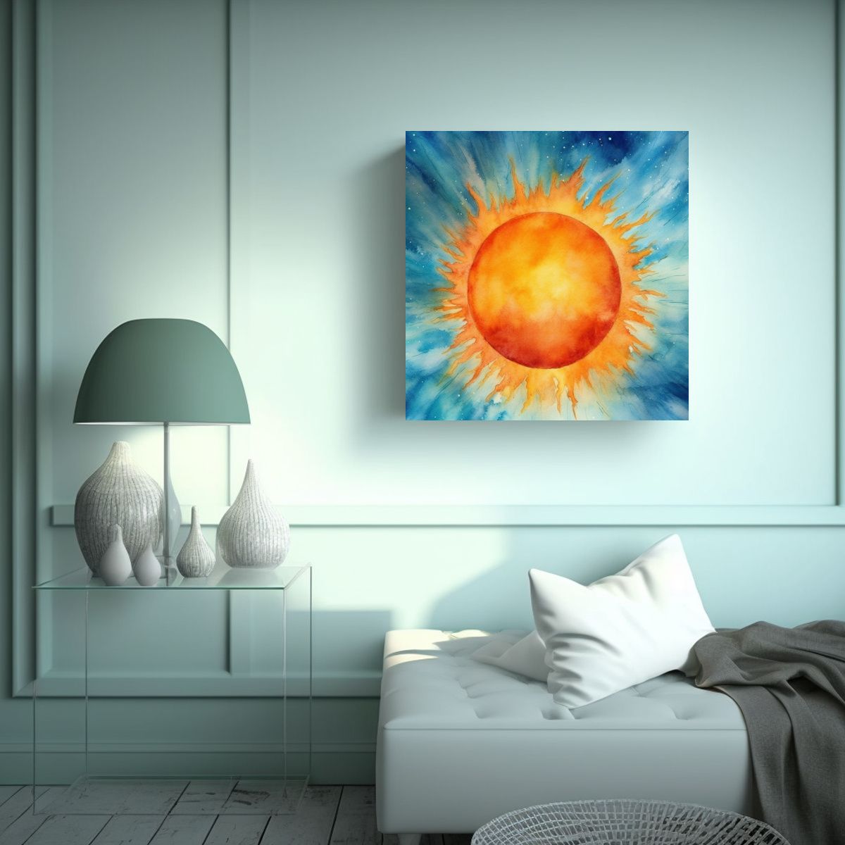 GENERICO - Cuadro Lienzo Tela Alta Calidad Pintura 60x60 Cm