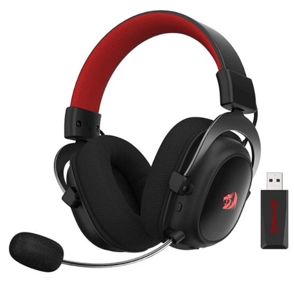 REDRAGON - Audífonos Gamer On-Ear - Redragon ZEUS Pro - 7.1 - RGB - Wireless