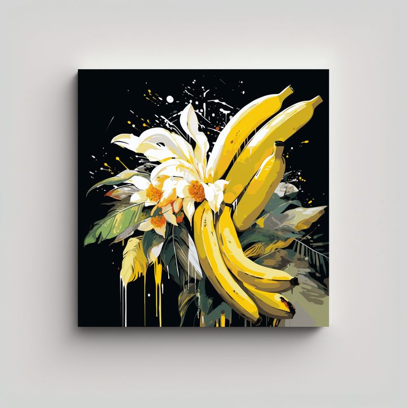 GENERICO - Cuadro Estético Hermoso Árbol De Plátano En 60x60 Cm