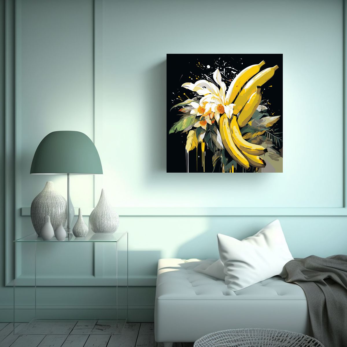 GENERICO - Cuadro Estético Hermoso Árbol De Plátano En 80x80 Cm