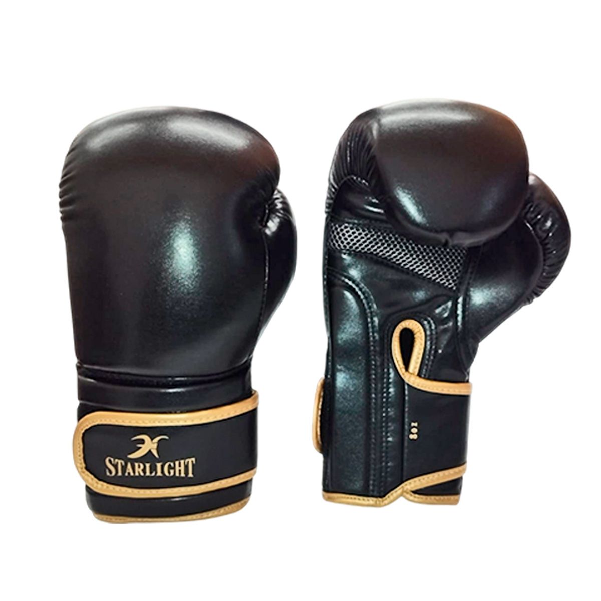 GENERICO - Guantes Boxeo Adulto Starlight Deluxe 8 Onz Tj602 negro