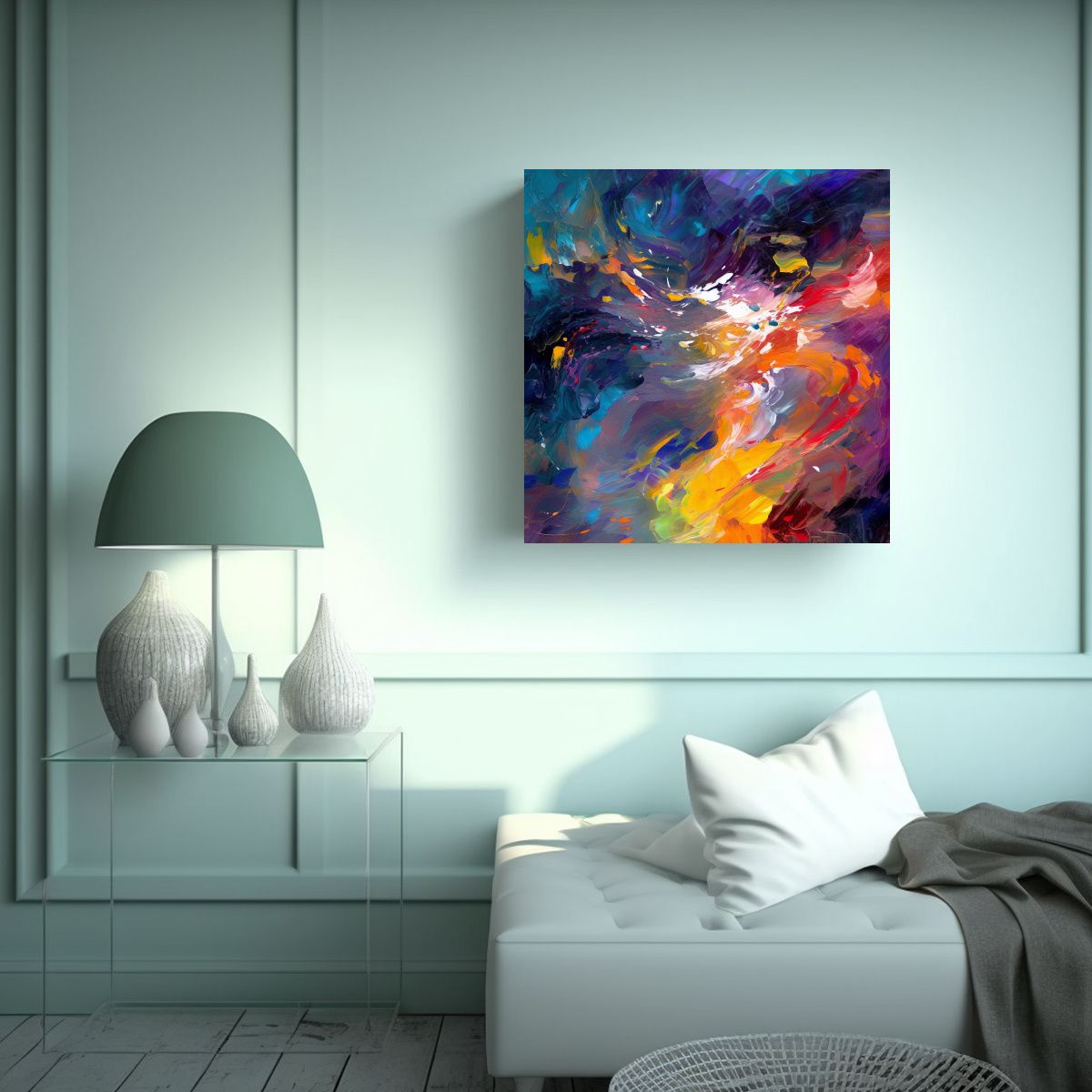 GENERICO - Exposición De Arte Acuarela: Fotografía De 60x60 Cm