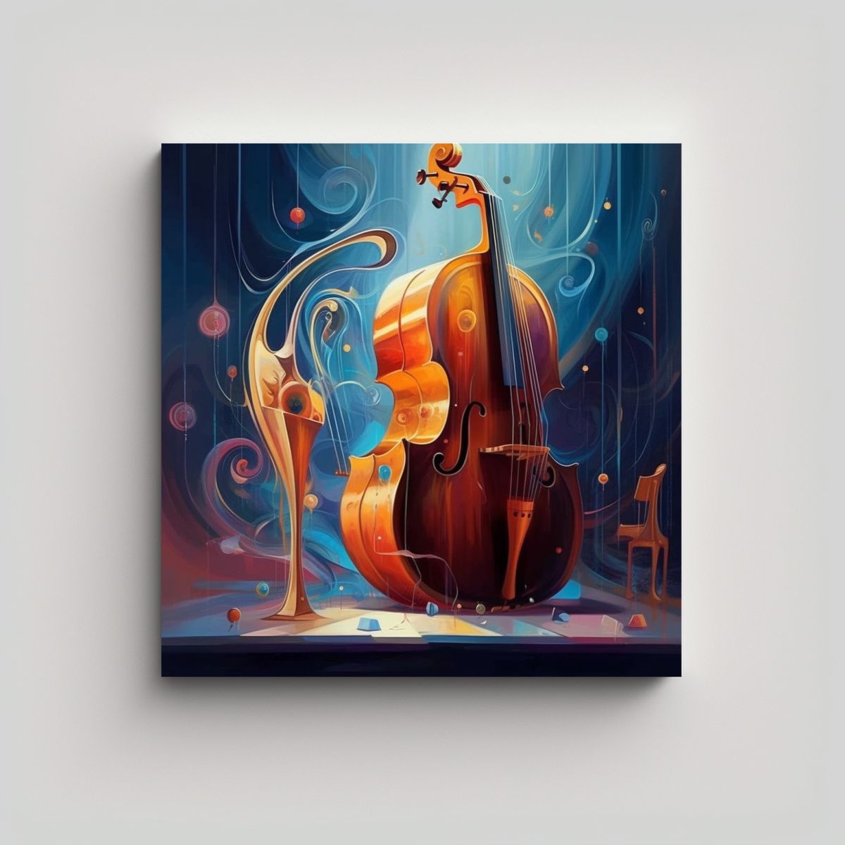 GENERICO - Cuadro Decorativo De Inspiración Para Sala De 60x60 Cm