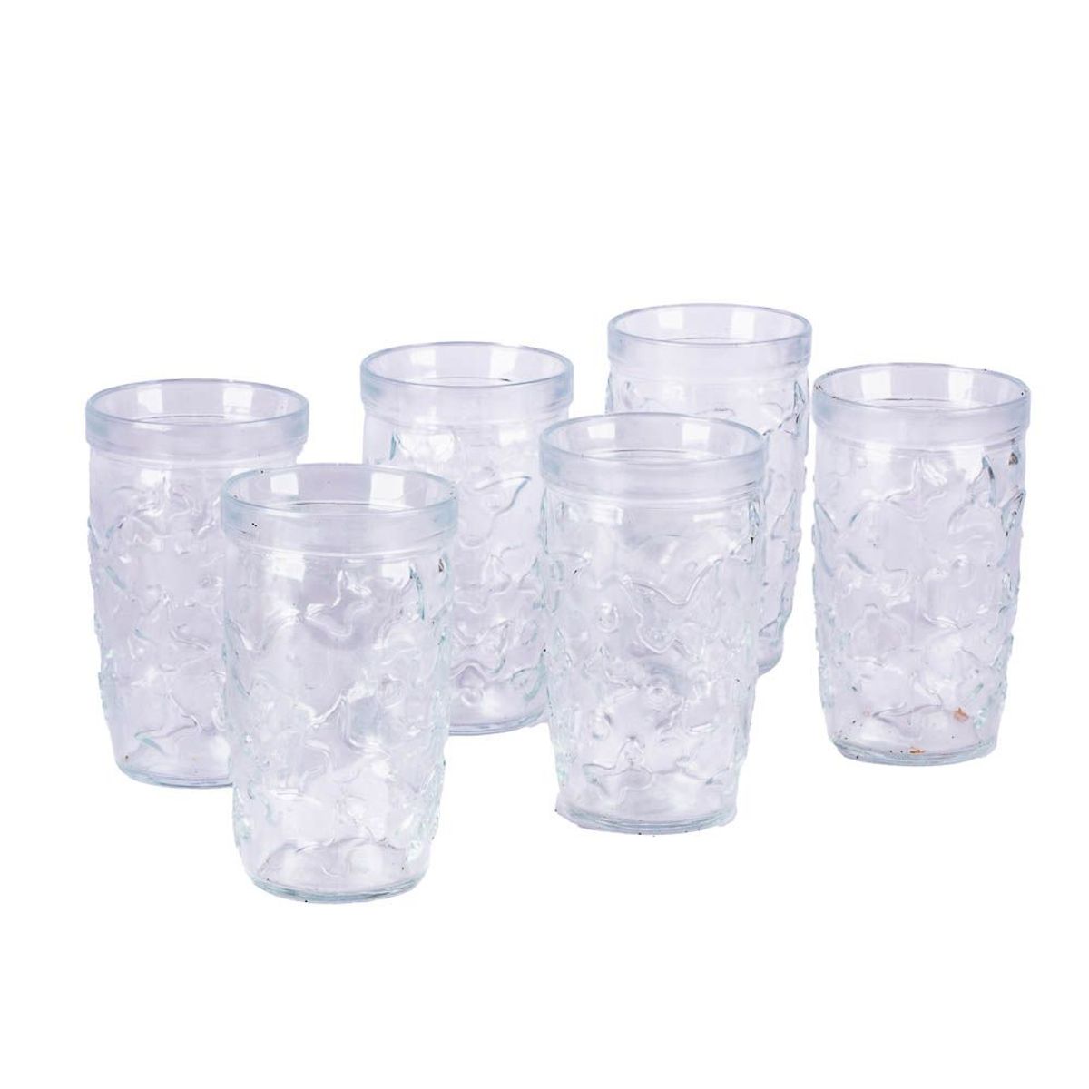OEM - Set 6 Vasos de Vidrio Aurora 270ml
