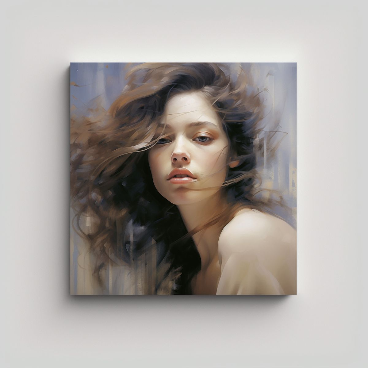 GENERICO - Pinturas Decorativas Estilo óleo Composición 90x90 Cm