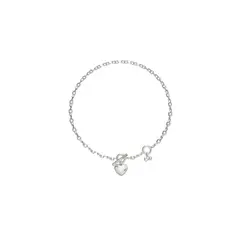 GUESS - Collar Plateado Mujer JUBN04494JWRHT-U - Plateado
